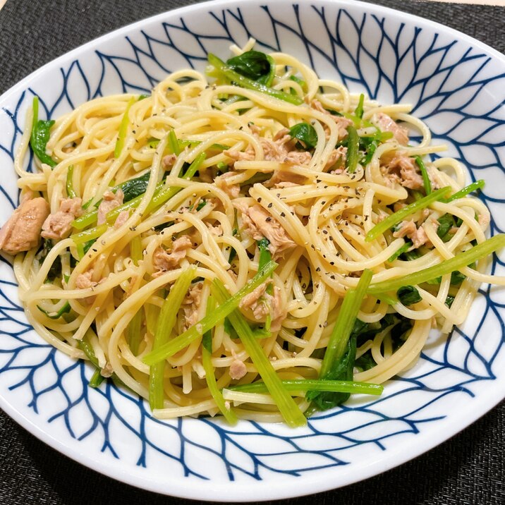 包丁・まな板「使いません」手抜きで美味♡ツナパスタ